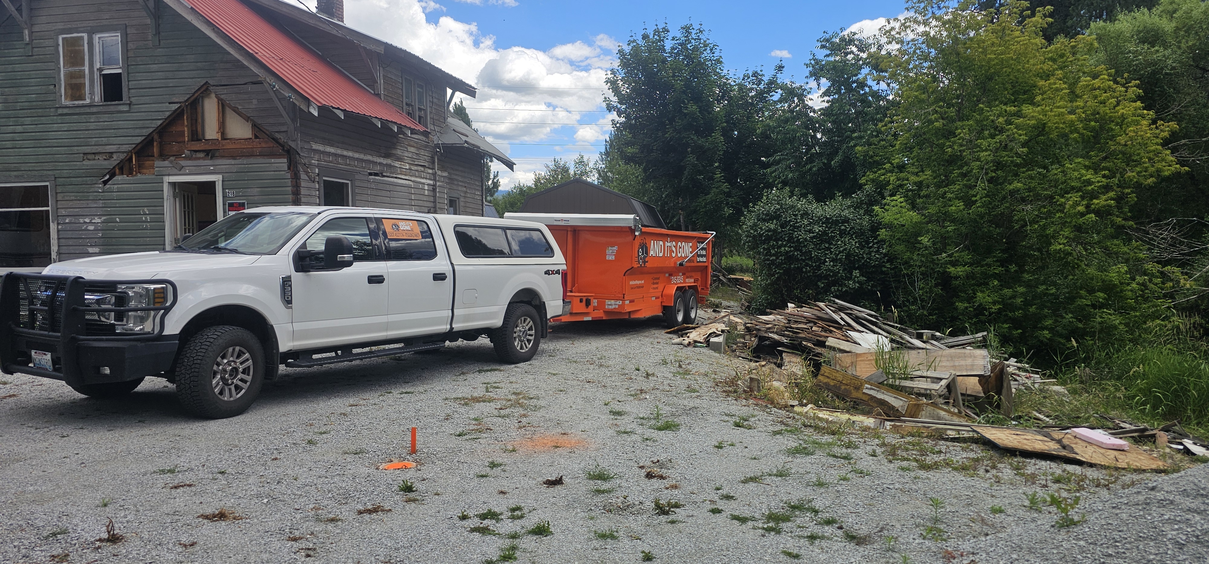 Light demolition service