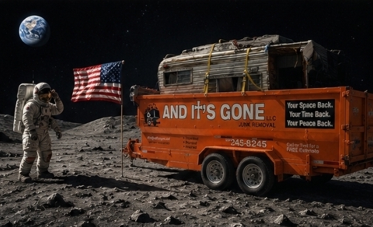 And It's Gone - even haul to the moon